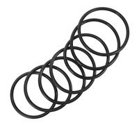 Generic 7Pcs Buddhist Bowl Rubber Rings Sound Bowl Mat Set for Singing Sturdy Non-Slip Rubber Accessories for Meditation and Yoga Practice