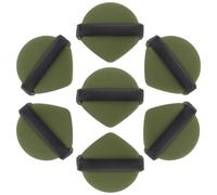 Generic 7pcs Dual-sided Powder with Strap Washable Facial Sponges for Dry and Wet Foundation Cream Loose Powder Application Soft Texture for Smooth Makeup Blending and Natural Finish