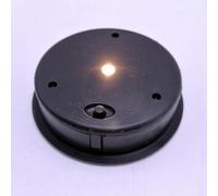 Generic 7x7cm 1.2V 600mAh Solar Light Replacement Top Waterproof LED Lantern Top Lids Outdoor Gardens Hanging Lanterns Warm White LED, Round Solar Lights Replacement Part