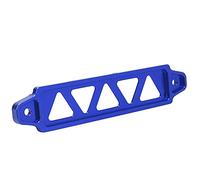 Generic 8.5" Battery Tie Down Bracket - Sturdy CNC-Processed Aluminum for Secure Battery Positioning - Fits Widths Up to 6.75" - Perfect for Vehicle Use (Blue)