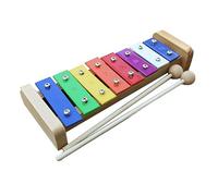 Generic 8 Note Aluminum Xylophone Clear Tone Educational Toy for Kids, Durable Percussion Instrument for Music Teaching, Smooth and Safe Design