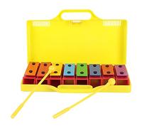 Generic 8 Note Xylophone Educational Musical Toy for Kids with 2 Drumsticks and Colorful Soundboards