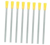 Generic 8 pcs Musical Triangle Instrument Set Durable and Percussion with Striker for Classroom and Outdoor Music Activities Inspires Creativity and Rhythm Development