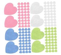 Generic 800 Sheets Make Gel Nail Prep and Wipe Kit Lint Nail Wipes Heart Lint Wipe Heart Shape Clippers Nail Polish Remover Blue Nail Polish Glue Wipes Lash Extensions Melt Blown Cloth