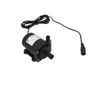 Generic 800E Hmax 6.5m Solar DC 12V 24V Water Pump Mini Plastic Gear Pump 5.5 * 2.1 DC Water Proof Connector(24V)