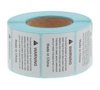 Generic 800pcs Packing Label Anti-Suffocation Warning Stickers Lightweight Self-Adhesive for Shipping