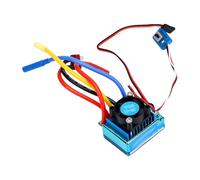 Generic 80A Brushless ESC Fast Response Electronic Speed Controller with T Plug for RC Car and Boat Upgrade Parts