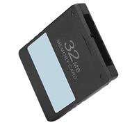 Generic 8M Black Durable Memory Card for Console, Reliable Game Data Saver for Professional Users, Plug and Play, Rest Assured to Use, Applicable for Gamers (32M FMCB)