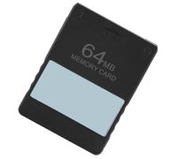 Generic 8M Black Durable Memory Card for Console, Reliable Game Data Saver for Professional Users, Plug and Play, Rest Assured to Use, Applicable for Gamers (64M FMCB)