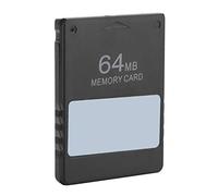 Generic 8mb/16mb/32mb/64mb Game Memory Card Free MCboot for, FMCB V1.953 Included, No Area Limitation, Easy to Use, ABS Material, Black, 4cm X 6cm X 0.7cm (64MB)