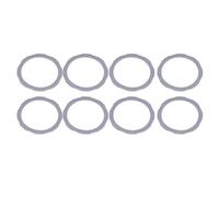 Generic 8Pcs Food Grade Silicone Blender Sealing Ring Durable Proof Loop for PRO Blender Perfect for Kitchen Use