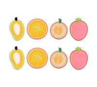 Generic 8pcs Fruit Shaped Bath Sponge, Super Soft Sponge for Bathing, Massage the Skin and Remove Dead Skin, for Gentle Cleansing and Shower Use