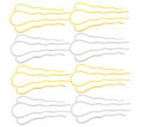 Generic 8pcs Hair Decorations Hair Accessory Bangs Straightener Shampoo and Conditioner Hair Stick for Women Hair Rings Shampoos Ponytail Holders The Hair Coil Hair Stick for Buns Alloy