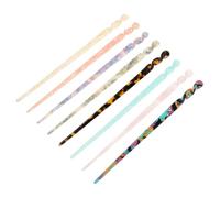 Generic 8Pcs Lightweight Hair Bun Sticks for Women Teens Chic Fashion Hairpins Hair Chopsticks in Colors Secure Updo Accessories for Weddings Parties Daily Wear