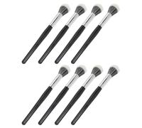 Generic 8Pcs Makeup Brush Set with Soft Bristles for Foundation and Blush Application - Ideal for Beginners and Professionals - Durable Wool Material