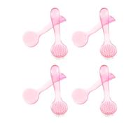 Generic 8pcs Plastic Face Cleaning Brush Set, Round Head Nail Dust Pore Scrub Brushes for Facial Exfoliation and Deep Cleansing, Suitable for Sensitive Skin and Daily Use Random Color