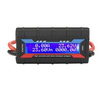 Generic 8V~60V Digital Watt Meter and Power Tester for RC Airplane Enthusiasts, High, Selectable Current Capacity, Design (130A)