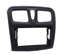 Generic 9 Inch Auto Stereo -Radio Fascia, Protective Precise Fit Navigation Fascia Panel for Logan 2014 to 2018 (Without Wire Harness)