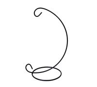 Generic 9 inch Garden Metal Tabletop Hanging Candle Lantern Light Stand Hook Holder