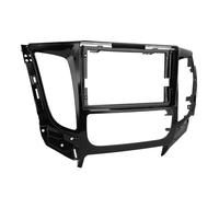 Generic 9 Inch Radio Fascia Panel Stylish Black Double Din Installation Frame Fit for Triton 2015-2018 ABS Material (No Power Cord)