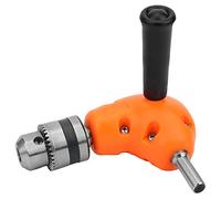 Generic 90 Degree Right Angle Drill Adapter, Portable Tool for Punching, Ergonomic Design, for Tight Spaces, 1 Piece