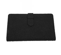 Generic 96 Bags Mini Photo Album, 96 Bags PU Leather Photo Album Light Soft for Cinema Cards (Black Lace)