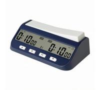 Generic -9901 Electronic Chess Clock Memory Function Chess Clock with Move Counter Delay Board Game Timer for Go Matches