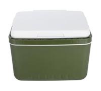 Generic 9l Portable Ice Box Cooler with Large Storage Capacity and Easy to Clean Pe Material, Hard Sided Refrigerated Insulated Box for Outdoor Adventure and Fishing