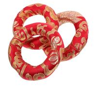 Generic 9pcs Handmade Buddhist Sound Bowl Cushions Cotton Cloth Pads for Singing Bowls Vintage Design Portable Meditation Accessories