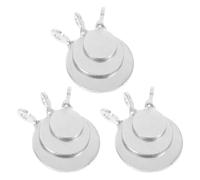 Generic 9pcs Targets Metal Made of Lightweight Portable Manganese Steel round Edges for Archery Training and Practical Shooting Targets