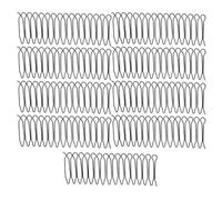 Generic 9pcs U Shape Hair Finishing Fixer Comb Hair Clips for Women Girls with Wave Shaped Teeth Flexible Adjustable Metal Sports Running Cycling Yoga