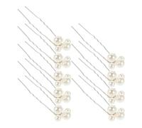 Generic 9pcs Wedding Hair Styling Pins Lightweight Decorative Hair Jewelry with Imitation Pearl and Copper Material Vintage Classic Design for Brides and Special Events