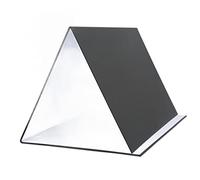 Generic A3 Reflector, 180 Degrees Collapsible Light Diffuser Board, 3 Colors Photography Reflector with Camera Accessory Design, Ideal for Photography