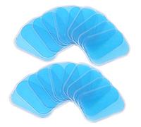 Generic ABS Trainer Stimulator Replacement Gel Pads Durable Lightweight for EMS Toner ABS Trainer Waist Trimmer Belt 20pcs
