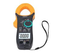 Generic AC Current Clamp Meter LED Backlit Display NCV Detection Continuity Multimeter for Automotive Electricians ABS Orange Grey