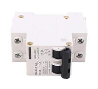 Generic AC DC Miniature Circuit Breaker 63A 2P DIN Guide Rail for Solar Panel Grid Connected Systems