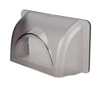 Generic Access Control Rainproof Plastic Cover Protector for Door Access Fingerprint Device, Sport Equipment Rain Cover for Home Security, Gray PV Plastic 7.4x4.5x3.0in