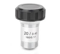 Generic Achromatic Objective Lens Set Durable Adjustable Magnification for Biological Microscopes 4X to 100X (20X)