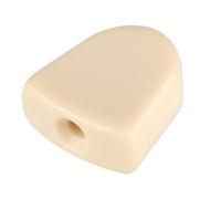 Generic Acrylic Elegant Tuning Pegs Machine Heads for Guitar, Durable Buttons for Easy Installation, 6 PCS Set for Standard Acoustic and Electric Guitars (Beige)