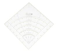 Generic Acrylic Fabric Measure Ruler for Sewing and Patchwork, Convenient to Use and Store, Multifunctional Stitch Ruler for Precise Quilting and Craft Projects