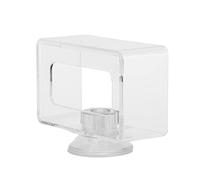 Generic Acrylic Fish Ring Feeder, Sturdy and Non-, Prevents Food Debris for Fish Tanks, 1 Piece (Large size 10 * 16cm)