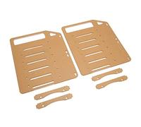 Generic Acrylic Hard Drive Bracket for Multi Layer Hard Disk Rack, 3.5" DIY Storage Solution, Perfect for Enthusiasts (6 Layers)