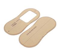 Generic Acrylic Leather Pattern Template for Coin Purse and Wallet, Durable Transparent Tool for Accurate Cutting, 2Pcs Hand-Made Craft Tools for Leatherwork