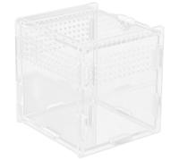 Generic Acrylic Reptile Case Terrarium Feeding Box, Detachable Breeder Bin, High-transparency Acrylic, Easy to Observe, for Reptiles and Small Pets