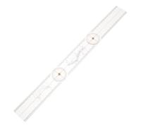 Generic Acrylic Spinal Alignment Angle Protractor Goniometer 17inch Rehabilitation Ruler for Limb and Spinal Motion Assessment in Hospital Use and Clinical Therapy