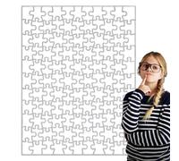 Generic Acrylic Transparent Puzzle - 121Pcs Challenging Puzzle | Modern Abstract Style | Unisex, Advanced Skill Level