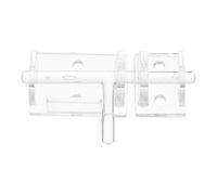 Generic Acrylic with Easy Installation Self-Adhesive Door Latch Mini Lock Hinge Latch No Drilling Required Versatile Use for Home Security for Doors and