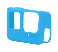 Generic Action Camera Silicone Case Lens Cap Durable Soft Silicone for Ace Pro Shockproof Washable 2 Pack (Blue)