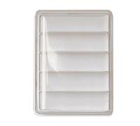 Generic Action Figure Display Case - Clear Doll Storage Display Box, High-Definition Transparency, Wall Mount, Transparent