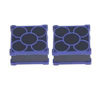 Generic Activated Carbon Aquarium Filter, Easy Cleaning, Strong Absorption, Remove Odors, Eco-Friendly Activated Carbon Water Filter for Aquarium (2pcs 10x10x5cm / 3.9x3.9x2.0in)